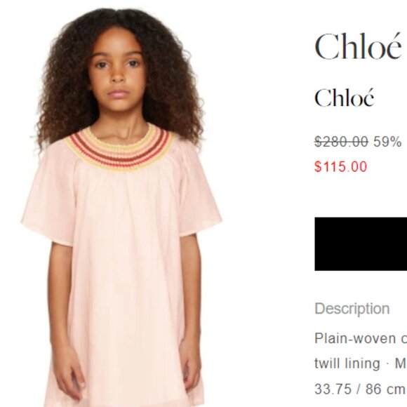 Chloe Girls Dress - Picture 4 of 11